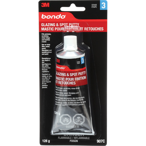 Bondo&reg; Glazing & Spot Putty, 4.5 oz., Tube Waymarc Industries Inc