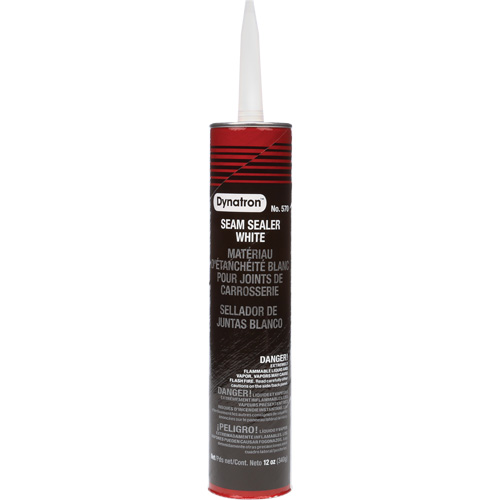 Dynatron Caulk Auto Seam Sealer, 12 oz., Cartridge, White Waymarc Industries Inc