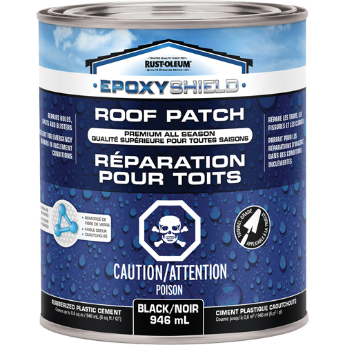 Produit de r&eacute;paration de toiture humide/s&egrave;che toutes saisons de qualit&eacute; sup&eacute;rieure EpoxyShield Waymarc Industries Inc