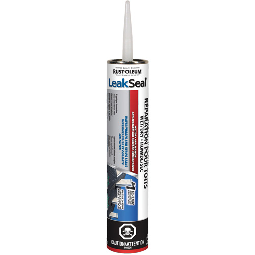 Produit de r&eacute;paration de toit sec/humide LeakSeal Waymarc Industries Inc