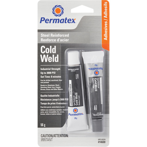 Compos&eacute; pour collage &agrave; froid, 2 x 28 g, Tube, Deux composants, Gris Waymarc Industries Inc
