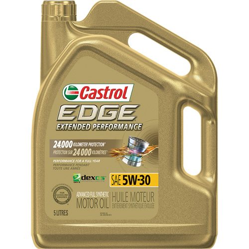 Edge&reg; Extended Performance 5W-30 Motor Oil, 5 L, Jug Waymarc Industries Inc
