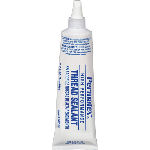 Scellant pour filetage haute performances, Tube, 250 ml, -54° C - 149° C/-65° F - 300° F Waymarc Industries Inc