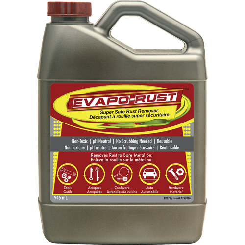 Agent antirouille super s&eacute;curitaire Evapo-Rust, Cruche Waymarc Industries Inc
