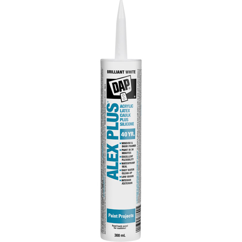 Alex Plus&reg; All Purpose Acrylic Latex Caulk Plus Silicone Waymarc Industries Inc
