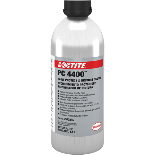 Appr&ecirc;t de protection et de restauration de la peinture PC 4400, 1,1 L, Canette a&eacute;rosol, Transparent Waymarc Industries Inc
