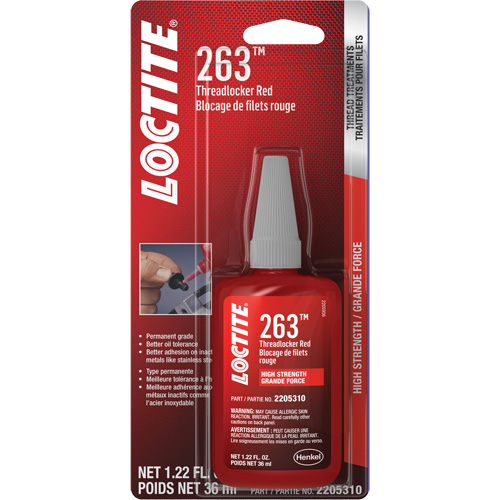 Compos&eacute; de blocage 263, Rouge, &eacute;lev&eacute;, 36 ml, Bouteille Waymarc Industries Inc