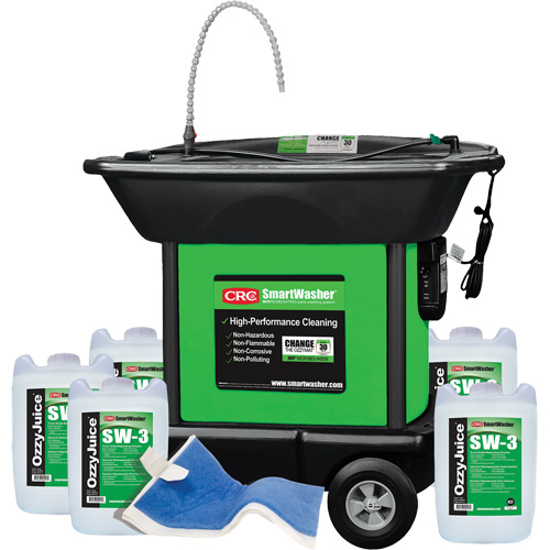 Trousse de bassin de nettoyage de pi&egrave;ces lourd SmartWasher SW-337 Waymarc Industries Inc