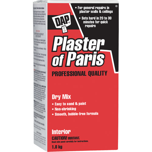 Plaster of Paris Dry Mix, 2 kg, Box Waymarc Industries Inc