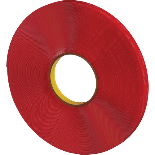 VHB Tape, 33 m (108') L x 12 mm (1/2") W, 40 mils, Acrylic Waymarc Industries Inc