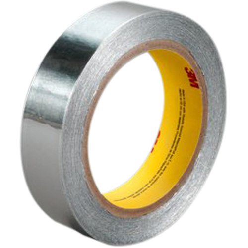 Aluminum Foil Tape, 3.1 mils Thick, 48 mm (1-7/8") x 55 m (180') Waymarc Industries Inc