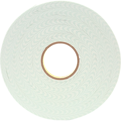 Ruban double face en mousse d'ur&eacute;thane, 33 m (108') lo x 25,4 mm (1") la, 62,5 mils, Ur&eacute;thane Waymarc Industries Inc
