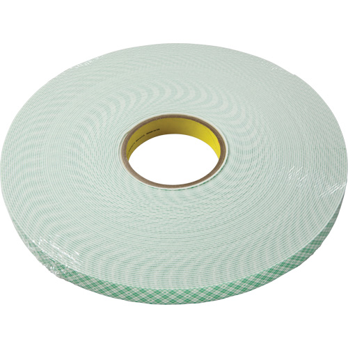 Ruban double face en mousse, 33 m (108') lo x 18 mm (3/4") la, 62,5 mils, Ur&eacute;thane Waymarc Industries Inc