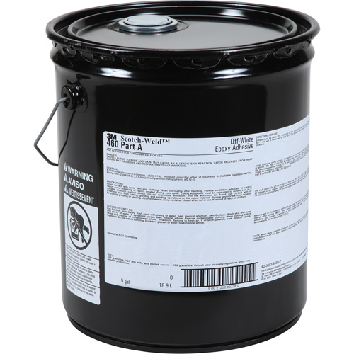 Adh&eacute;sif Scotch-Weld, 5 gal., Seau, Deux composants, Blanc cass&eacute; Waymarc Industries Inc
