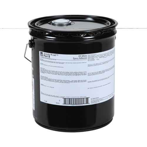 Scotch-Weld Adhesive, 5 gal., Pail, Two-Part, Off-White Waymarc Industries Inc