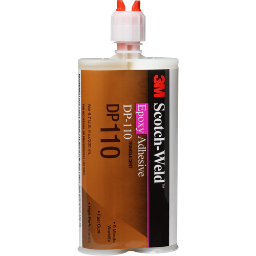 Scotch-Weld Adhesive, 200 ml, Cartridge, Two-Part, Translucent Waymarc Industries Inc