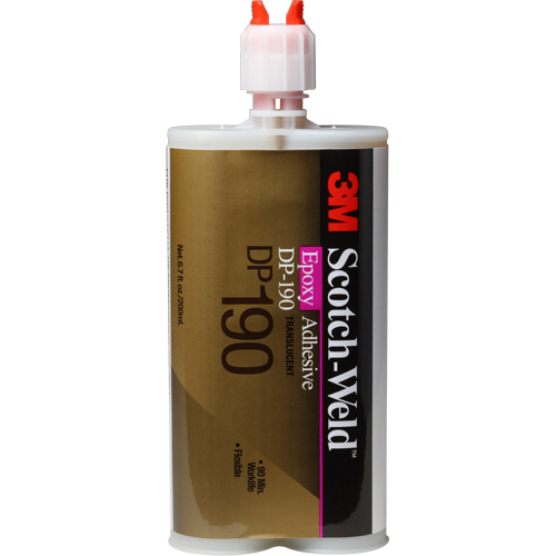 Scotch-Weld Adhesive, 200 ml, Cartridge, Two-Part, Translucent Waymarc Industries Inc