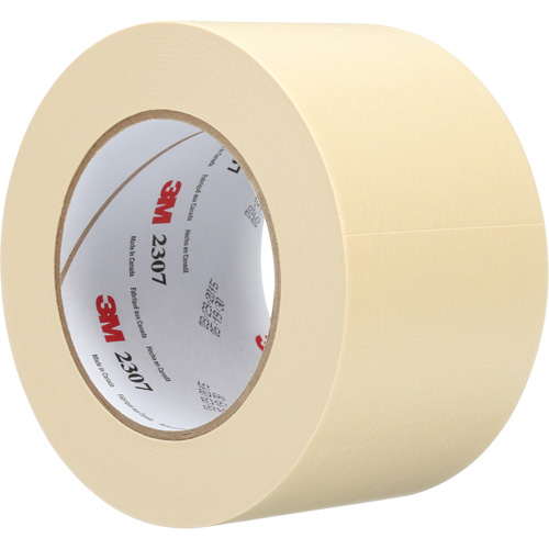 Masking Tape 2307, 72 mm (3") x 55 m (180'), Beige Waymarc Industries Inc