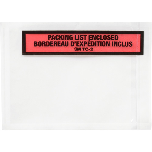 Packing List Envelope, 5-1/2" L x 4-1/2" W, Endloading Style Waymarc Industries Inc
