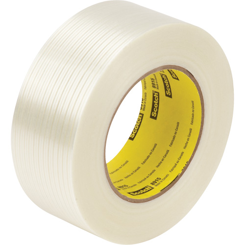 Ruban renforc&eacute; de filaments Scotch, &eacute;paisseur 6 mils, 12 mm (1/2") x 55 m (180')  Waymarc Industries Inc