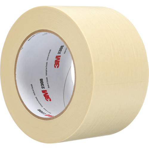 2308 Masking Tape, 72 mm (3") x 55 m (180'), Tan Waymarc Industries Inc