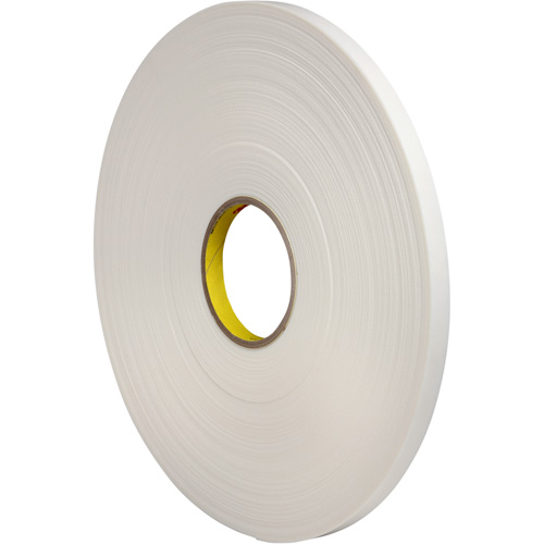 Foam Tape, 33 m (108') L x 12 mm (1/2") W, 64 mils, Urethane Waymarc Industries Inc