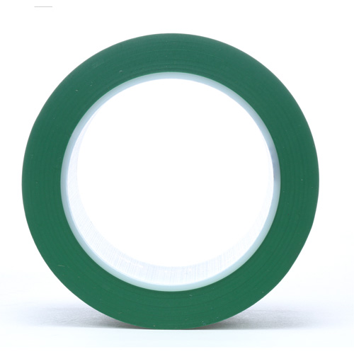 471 Vinyl Tape, 50.8 mm (2") W x 32.9 m (108') L, 5.2 mils, Green Waymarc Industries Inc