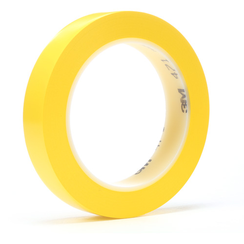 471 Vinyl Tape, 25.4 mm (1") W x 32.9 m (108') L, 5.2 mils, Clear Waymarc Industries Inc