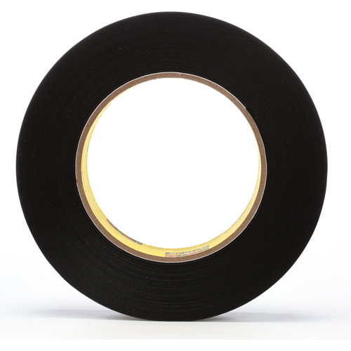 472 Vinyl Tape, 25.4 mm (1") W x 32.9 m (108') L, 10.4 mils, Black Waymarc Industries Inc