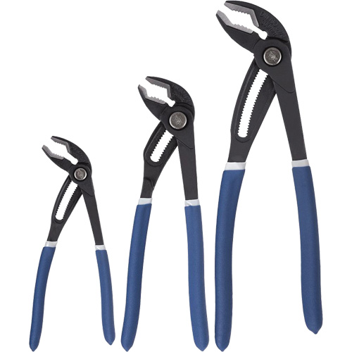 JRWP-3S Jeu de pinces &agrave; cliquet &agrave; bouton-poussoir, 3 Morcea Waymarc Industries Inc