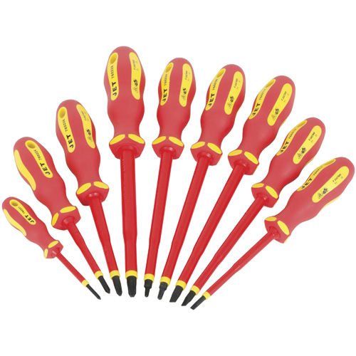 JISD-9S VDE Insulated Screwdriver Set, 9 Pcs. Waymarc Industries Inc
