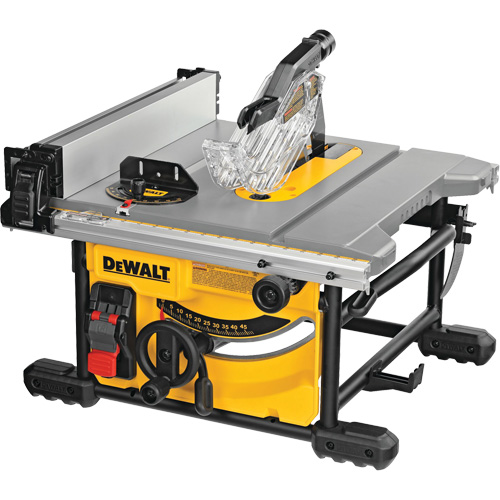 Compact Jobsite Table Saw, 120 V, 15 A, 5800 RPM Waymarc Industries Inc