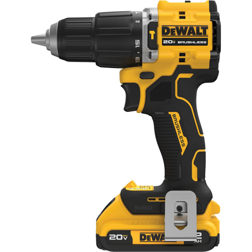 Ensemble de marteau perforateur sans fil et sans balai Atomic Compact Series, Mandrin 1/2", 20 V Waymarc Industries Inc