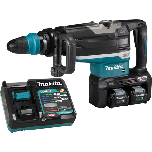 Marteau rotatif sans fil avec moteur sans balai XGT SDS-Max, 80 V, 2", 16 lb-pi, 150-310 tr/min Waymarc Industries Inc