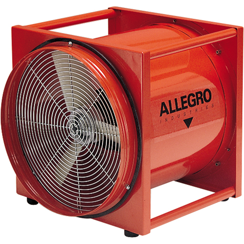 ALLEGRO INDUSTRIES Axial Blowers, 1/2 HP, 2900 CFM, Explosion Proof Waymarc Industries Inc