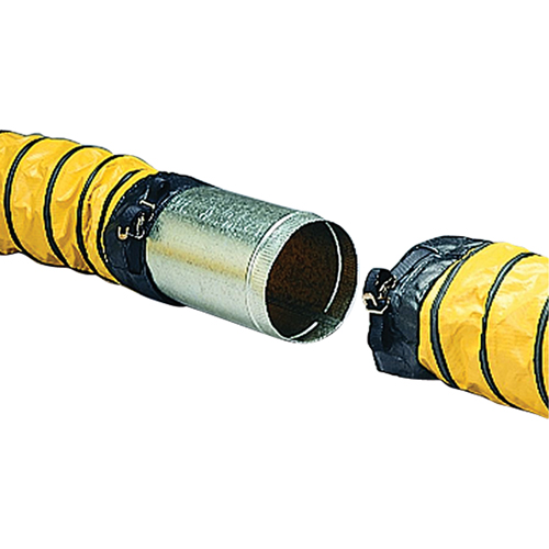 ALLEGRO INDUSTRIES Confined Space Accessories - Duct-to-Duct Connectors - 8" Diameter Waymarc Industries Inc
