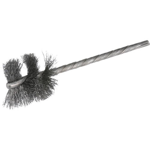 HeliTuf&reg; Crimped Wire Internal Brush Kit, 3/8" Dia. x 1" L, 3-1/2" Overall Length Waymarc Industries Inc