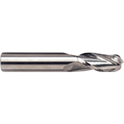 Ball Nose End Mill, 1/8" Dia., 4 Flutes, Carbide Waymarc Industries Inc