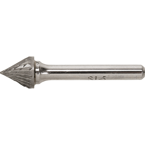 Fraise au carbure dur, SJ-3, 3/8" dia., 1/4" Tige, 5/16" Prof. de la coupe Waymarc Industries Inc