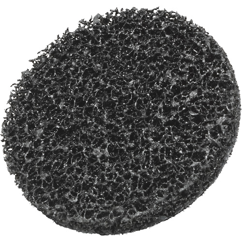 Disque de d&eacute;capage de rev&ecirc;tement Scotch-Brite Roloc, 3" dia., Grain Extra grossier, Carbure de silicium Waymarc Industries Inc