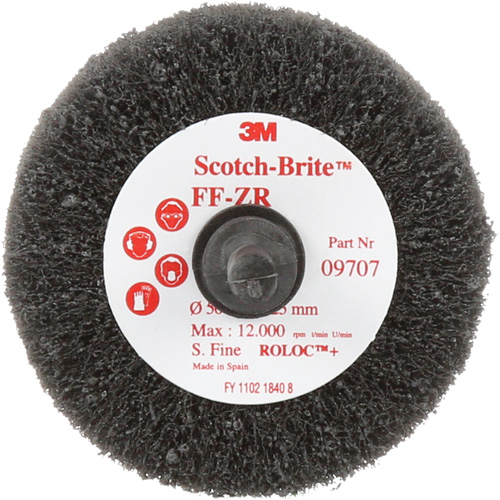 Scotch-Brite Cut & Polish Flap Brush, Aluminum Oxide, Fine Grit, 2" x 1" x 1/4" Waymarc Industries Inc