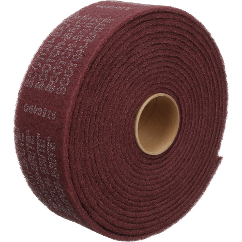 Ruban de nettoyage et de finition Scotch-Brite, Fin, 6" la x 30' lo Waymarc Industries Inc