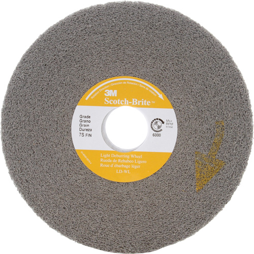 Meule d'&eacute;barbage l&eacute;g&egrave;re Scotch-Brite LD-WL Waymarc Industries Inc