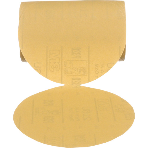 Disque dor&eacute; en rouleau Stikit, 6" dia., Grain P320, Oxyde d'aluminium Waymarc Industries Inc