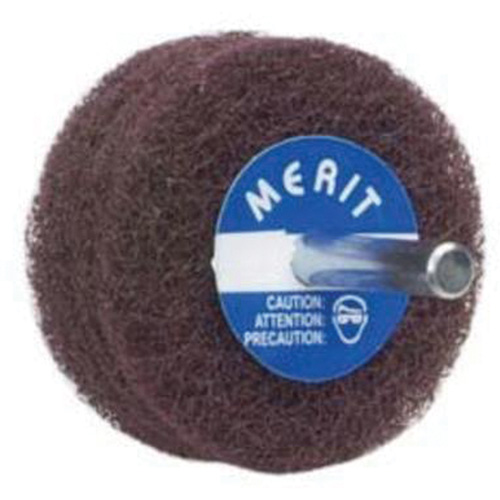 Abrasotex Non-Woven Disc Wheel, 3" Dia., Very Fine Grit, Aluminum Oxide Waymarc Industries Inc