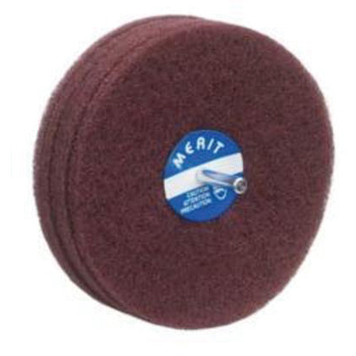 Abrasotex Non-Woven Disc Wheel, 5" Dia., Fine Grit, Aluminum Oxide Waymarc Industries Inc