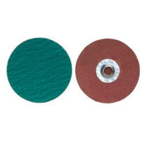 Quick-Change Cloth Disc, 4" Dia., 120 Grit, Zirconium Waymarc Industries Inc