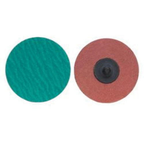Quick-Change Cloth Disc, 1" Dia., 60 Grit, Zirconium Waymarc Industries Inc