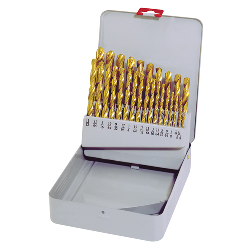Wood Drill Bit Set, 29 Pieces, Steel Waymarc Industries Inc