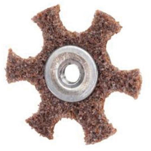 Abrasotex Surface Preparation Star, 2" Dia., Coarse Grit, Aluminum Oxide Waymarc Industries Inc